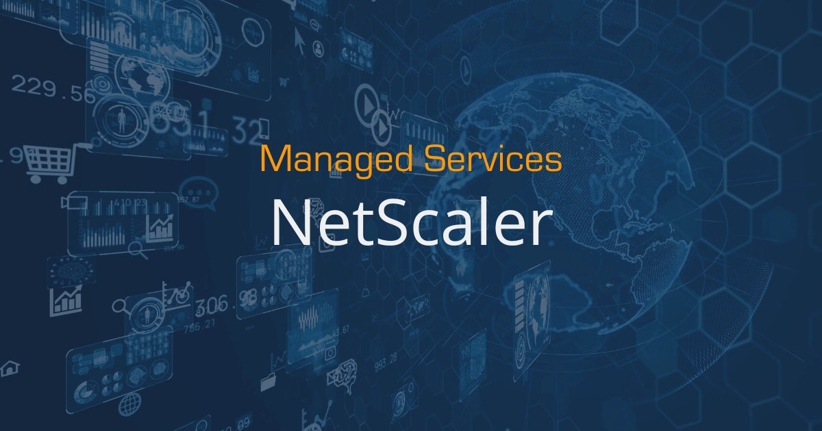 NetScaler Managed Service michael wessel